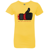 T-Shirts Vibrant Yellow / YXS Like Merc Girls Premium T-Shirt