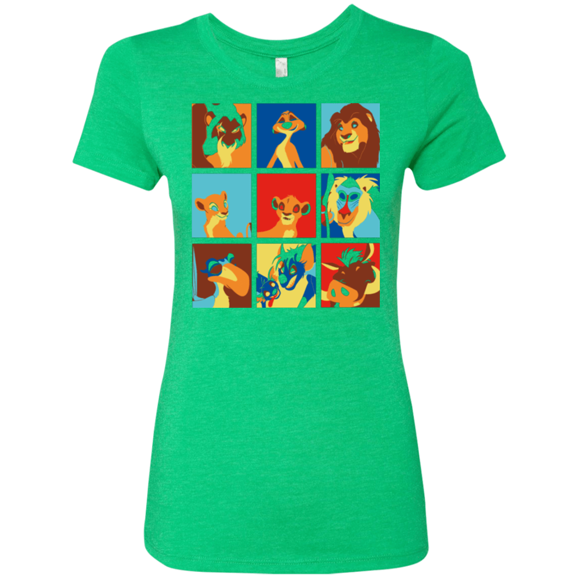 T-Shirts Envy / Small Lion Pop Women's Triblend T-Shirt