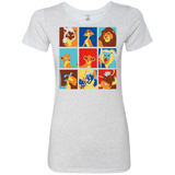 T-Shirts Heather White / Small Lion Pop Women's Triblend T-Shirt