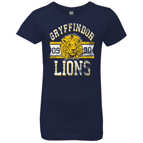 T-Shirts Midnight Navy / YXS Lions Girls Premium T-Shirt