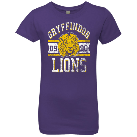 T-Shirts Purple Rush / YXS Lions Girls Premium T-Shirt