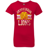 T-Shirts Red / YXS Lions Girls Premium T-Shirt