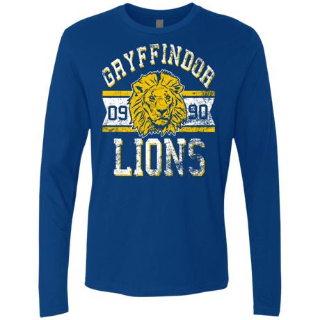 T-Shirts Royal / Small Lions Men's Premium Long Sleeve