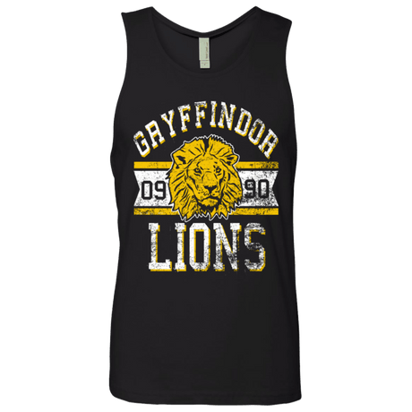 T-Shirts Black / Small Lions Men's Premium Tank Top