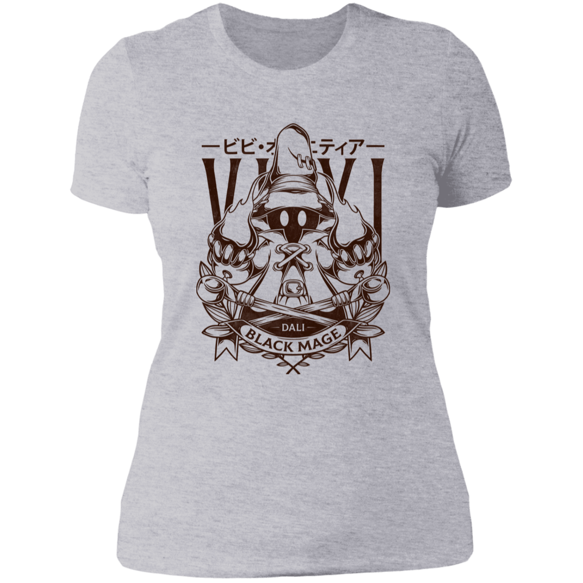 T-Shirts Heather Grey / S Little Black Mage Women's Premium T-Shirt