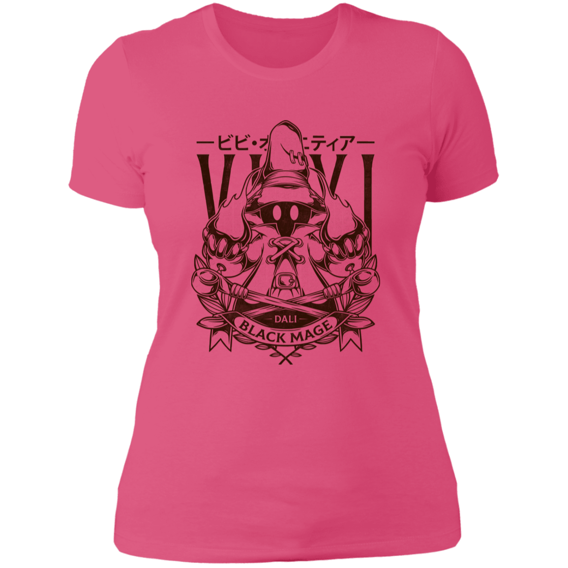 T-Shirts Hot Pink / S Little Black Mage Women's Premium T-Shirt