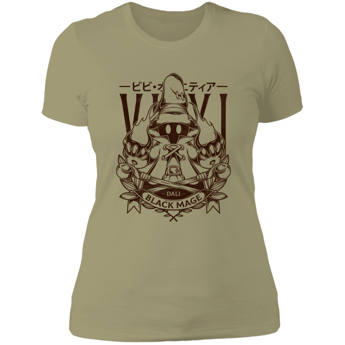 T-Shirts Light Olive / S Little Black Mage Women's Premium T-Shirt