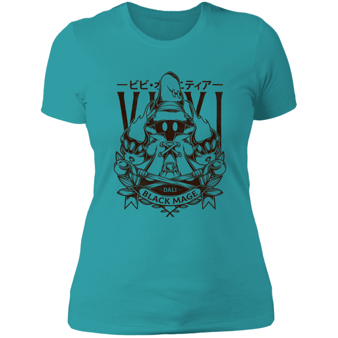 T-Shirts Tahiti Blue / S Little Black Mage Women's Premium T-Shirt