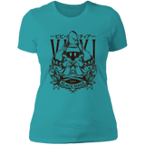 T-Shirts Tahiti Blue / S Little Black Mage Women's Premium T-Shirt