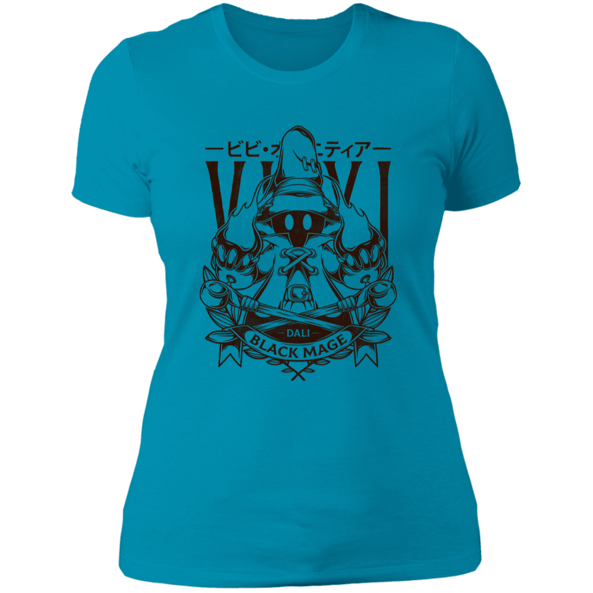 T-Shirts Turquoise / S Little Black Mage Women's Premium T-Shirt