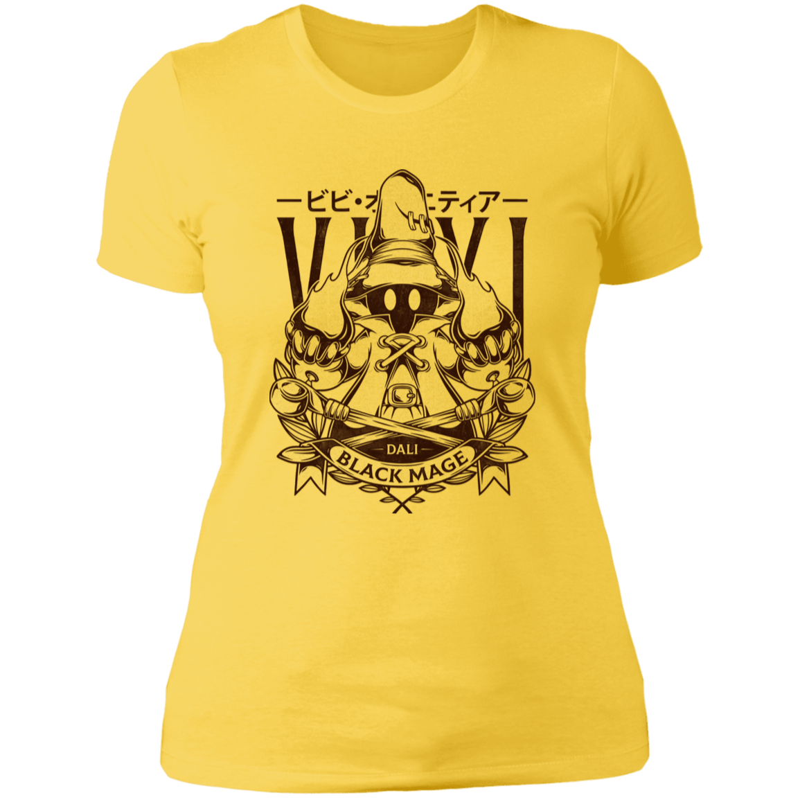 T-Shirts Vibrant Yellow / S Little Black Mage Women's Premium T-Shirt