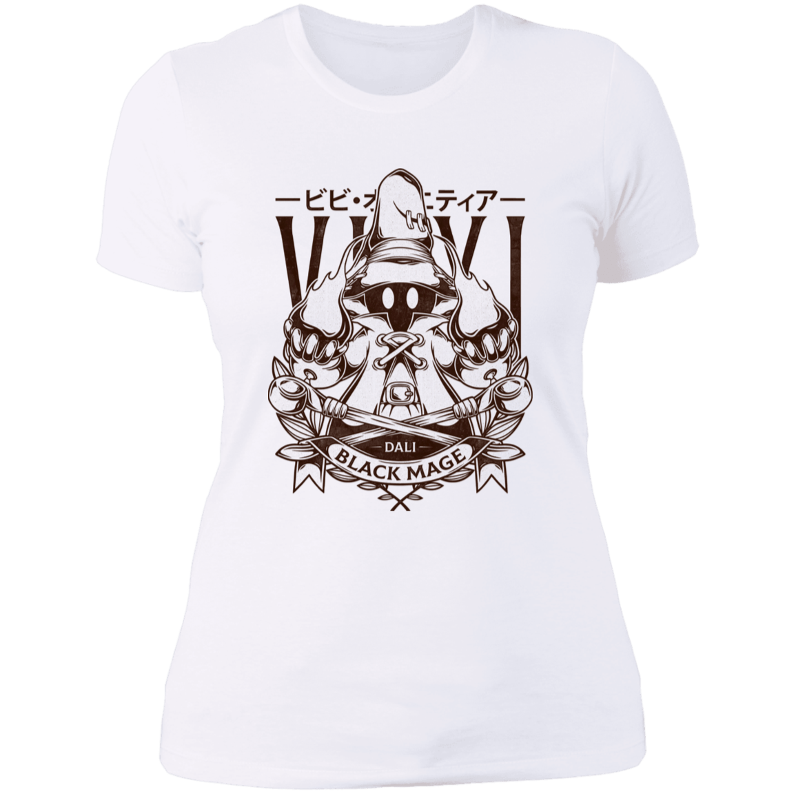 T-Shirts White / S Little Black Mage Women's Premium T-Shirt