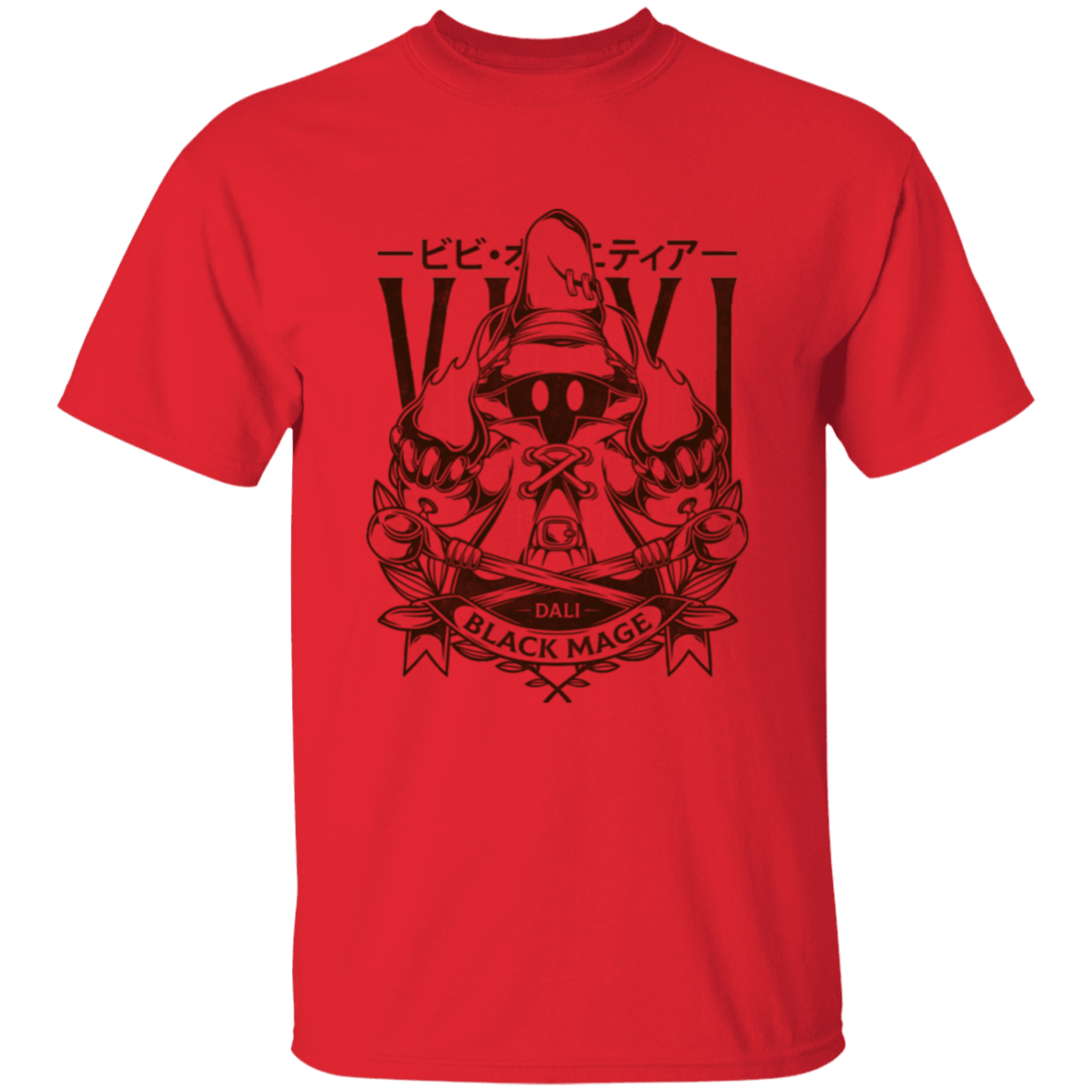 T-Shirts Red / YXS Little Black Mage Youth T-Shirt