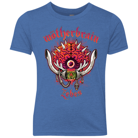 T-Shirts Vintage Royal / YXS Live From Zebes Youth Triblend T-Shirt