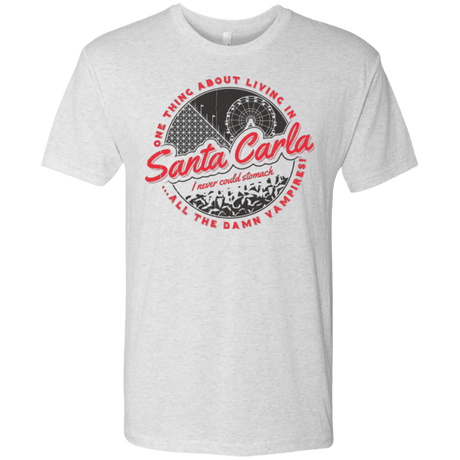 T-Shirts Heather White / Small Living in Santa Carla Men's Triblend T-Shirt