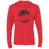 T-Shirts Vintage Red / X-Small Living in Santa Carla Triblend Long Sleeve Hoodie Tee