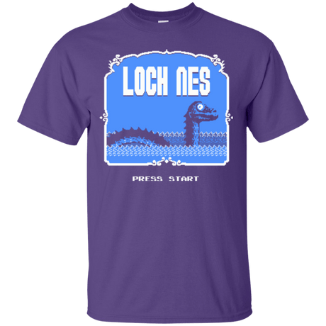 T-Shirts Purple / Small Loch NES T-Shirt