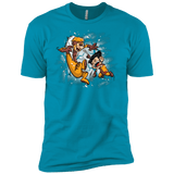 T-Shirts Turquoise / YXS Logan and Victor Boys Premium T-Shirt