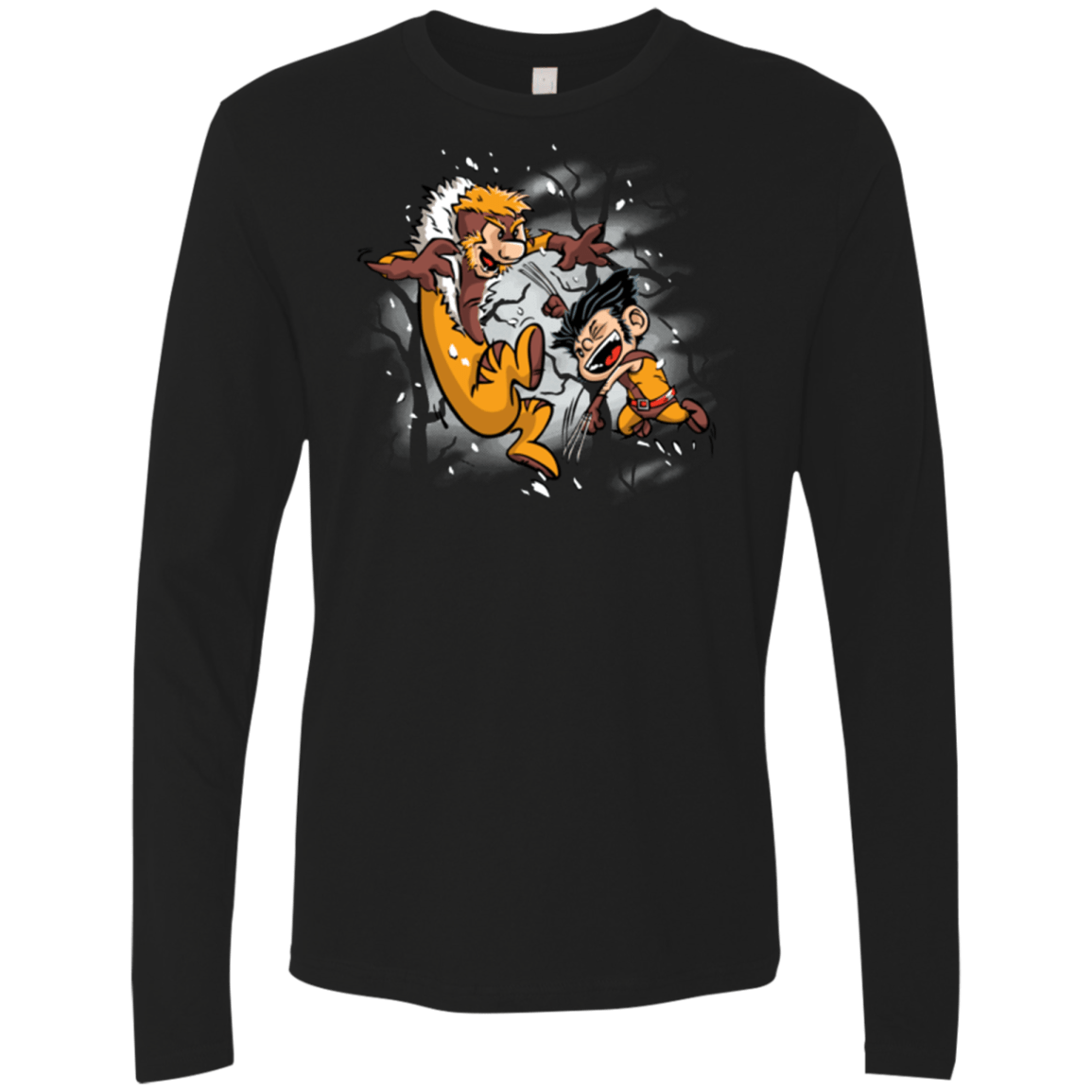 T-Shirts Black / Small Logan and Victor Men's Premium Long Sleeve