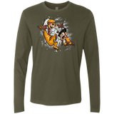 T-Shirts Military Green / Small Logan and Victor Men's Premium Long Sleeve