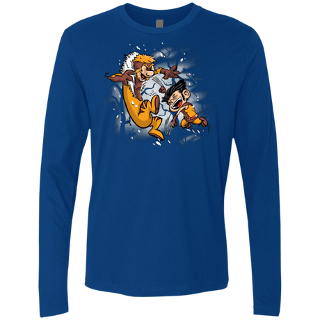 T-Shirts Royal / Small Logan and Victor Men's Premium Long Sleeve