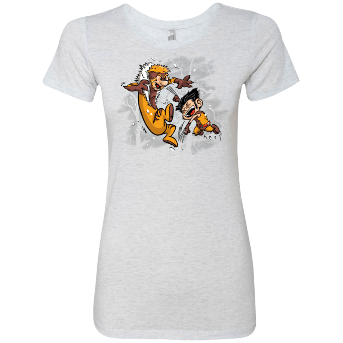 T-Shirts Heather White / Small Logan and Victor Women's Triblend T-Shirt