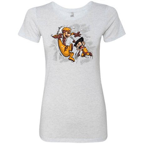 T-Shirts Heather White / Small Logan and Victor Women's Triblend T-Shirt