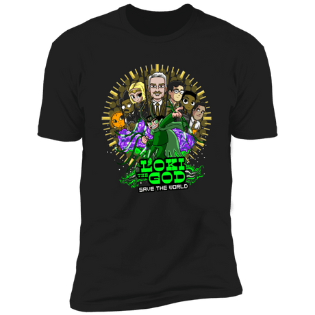 T-Shirts Black / X-Small LOKI save the world Men's Premium T-Shirt