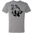 T-Shirts Premium Heather / Small Lone wolf Men's Triblend T-Shirt