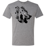 T-Shirts Premium Heather / Small Lone wolf Men's Triblend T-Shirt
