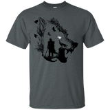 T-Shirts Dark Heather / Small Lone wolf T-Shirt