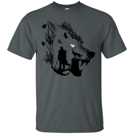 T-Shirts Dark Heather / Small Lone wolf T-Shirt