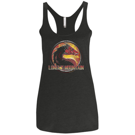 T-Shirts Vintage Black / X-Small Lonely Mountain Women's Triblend Racerback Tank