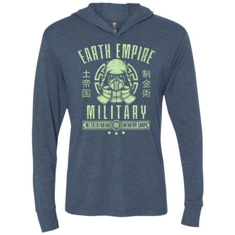 T-Shirts Indigo / X-Small Long Live Kuvira Triblend Long Sleeve Hoodie Tee