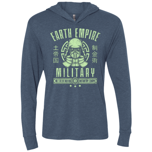 T-Shirts Indigo / X-Small Long Live Kuvira Triblend Long Sleeve Hoodie Tee