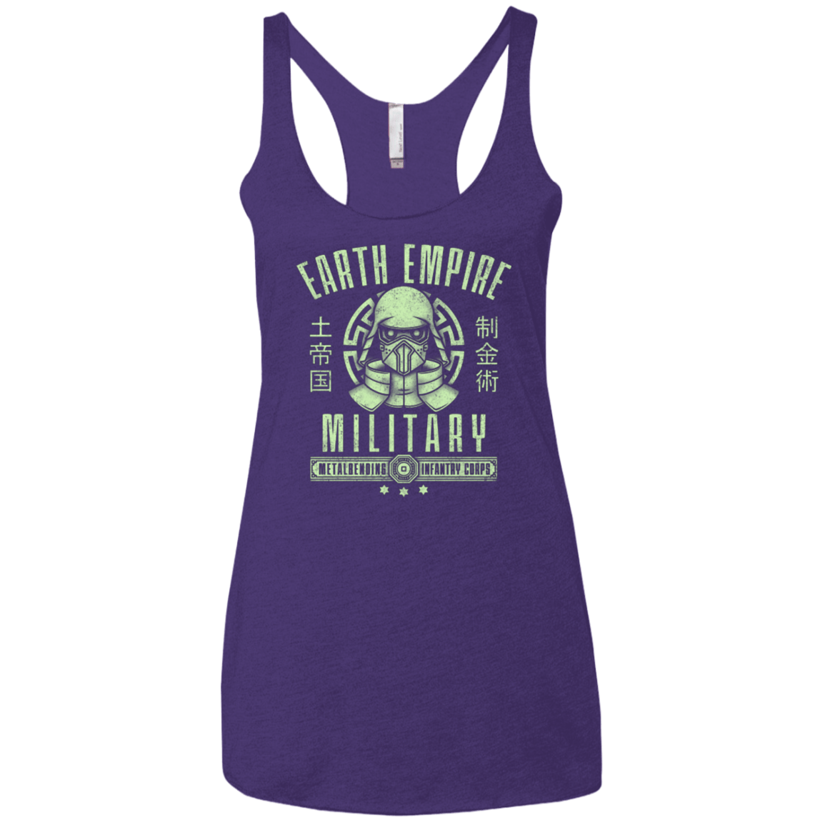 T-Shirts Purple / X-Small Long Live Kuvira Women's Triblend Racerback Tank