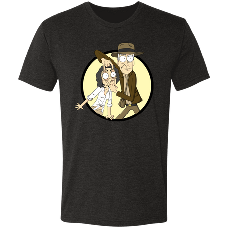 T-Shirts Vintage Black / S Look Wombat Men's Triblend T-Shirt