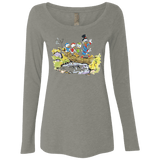 T-Shirts Venetian Grey / Small Looking for Adventure Women's Triblend Long Sleeve Shirt