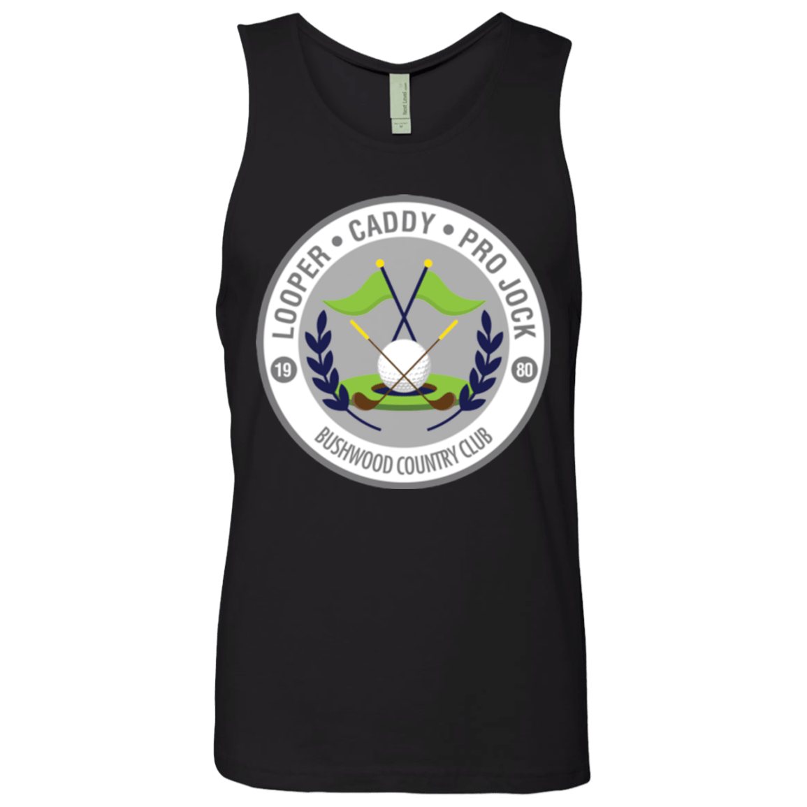 T-Shirts Black / Small Looper Men's Premium Tank Top