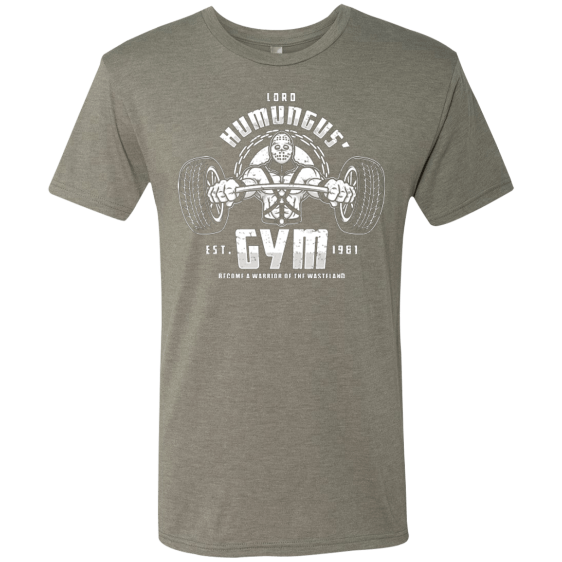 T-Shirts Venetian Grey / Small Lord Humungus' Gym Men's Triblend T-Shirt