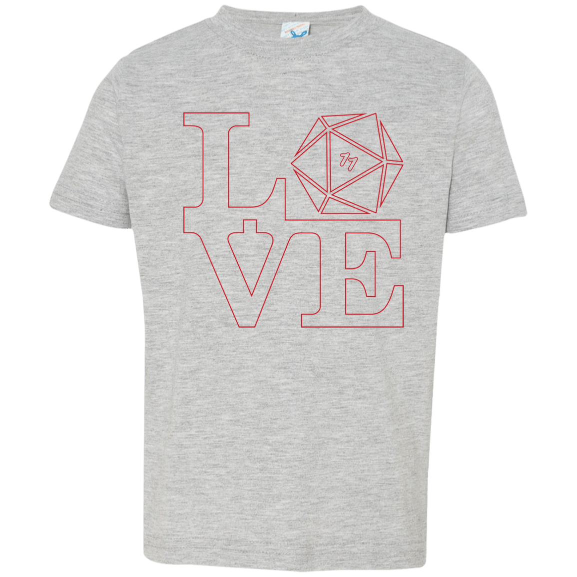 T-Shirts Heather / 2T Love 11 Toddler Premium T-Shirt