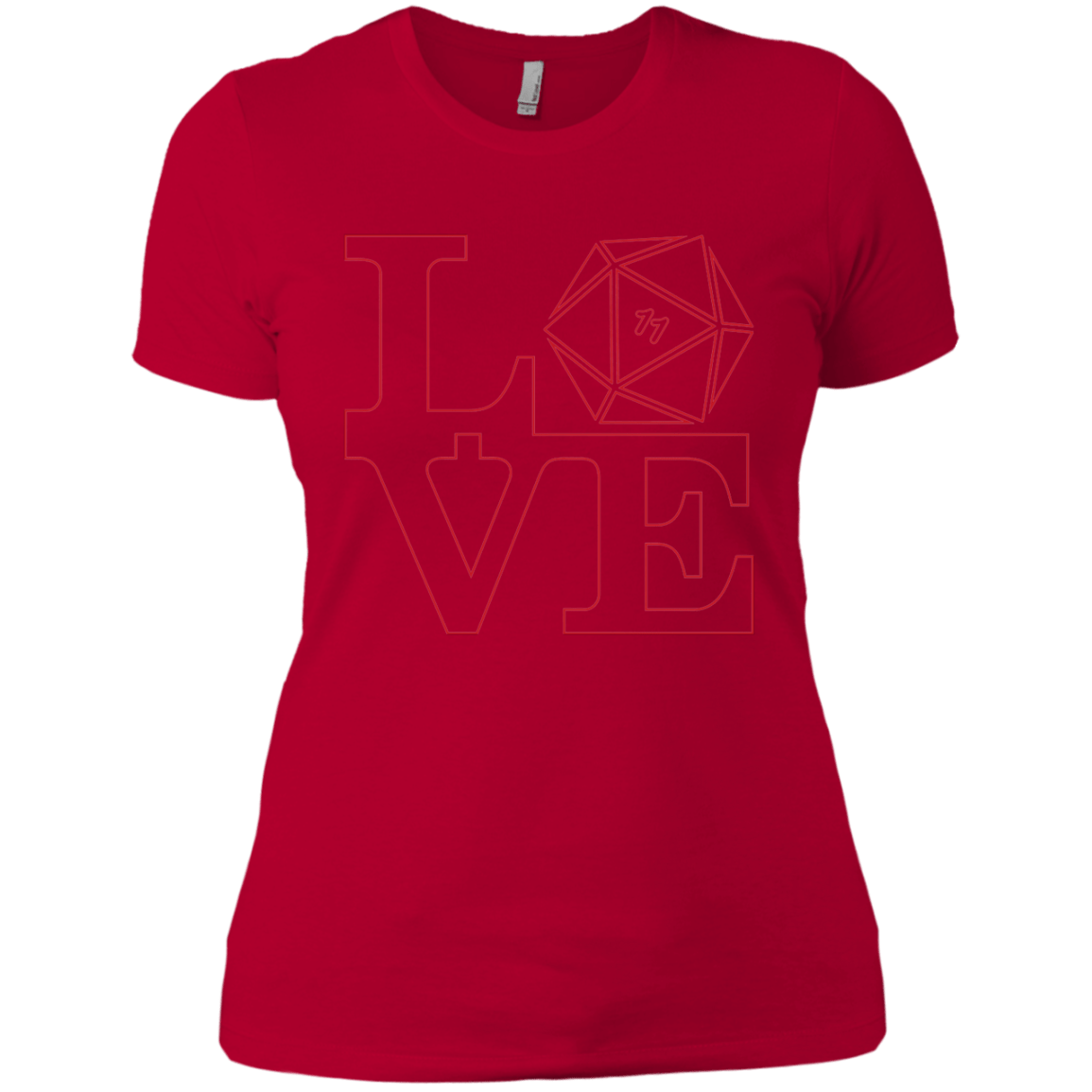 T-Shirts Red / X-Small Love 11 Women's Premium T-Shirt
