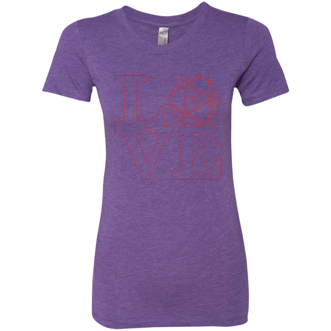 T-Shirts Purple Rush / Small Love 11 Women's Triblend T-Shirt