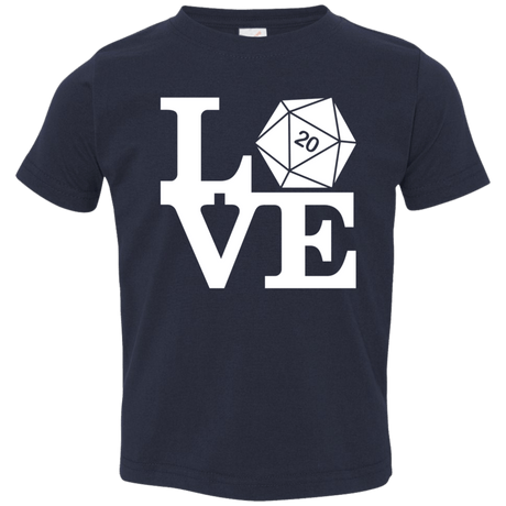 T-Shirts Navy / 2T Love D20 Toddler Premium T-Shirt