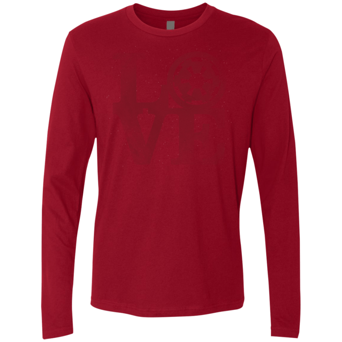 T-Shirts Cardinal / Small LOVE Empire Men's Premium Long Sleeve