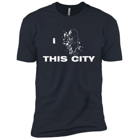 T-Shirts Indigo / X-Small Love For The City Men's Premium T-Shirt