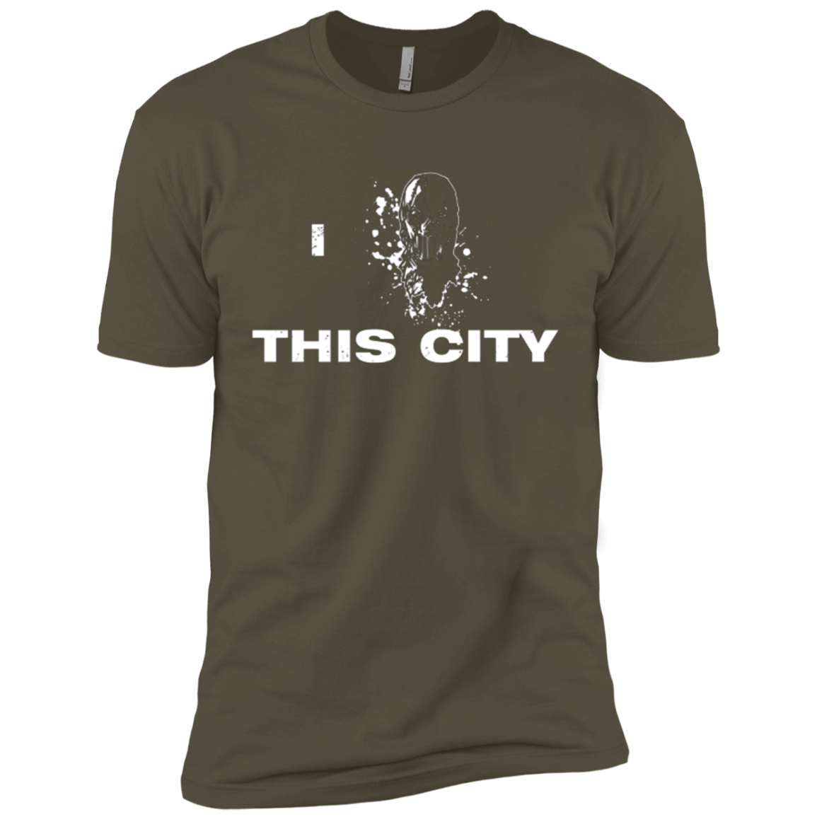 T-Shirts Military Green / X-Small Love For The City Men's Premium T-Shirt