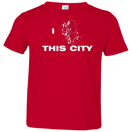 T-Shirts Red / 2T Love For The City Toddler Premium T-Shirt