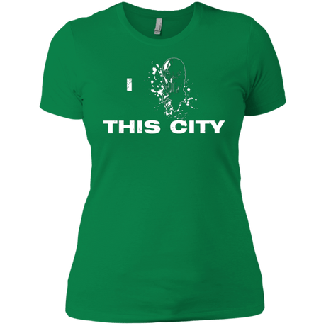 T-Shirts Kelly Green / X-Small Love For The City Women's Premium T-Shirt