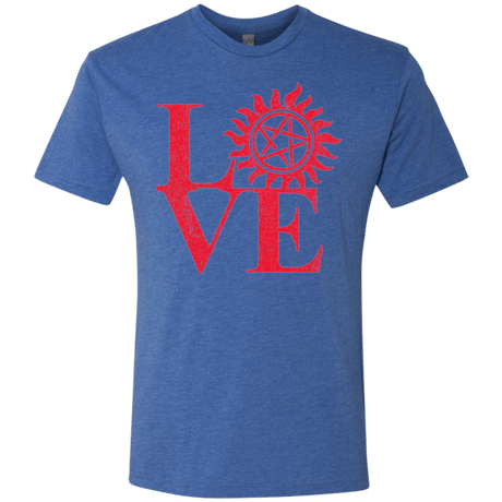 T-Shirts Vintage Royal / Small Love Hunting Men's Triblend T-Shirt